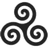 Grey Triskele icon
