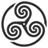 Grey Wheeled Triskelion 1 icon