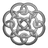 grey circleknot icon