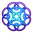 purpleblue circleknot icon