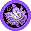 Purple Ageha Icon 64x64px