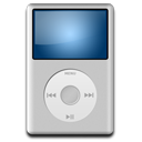 iPod Silver Icon 128x128px