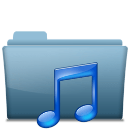 Folder Music Icon