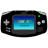 Gameboy Advance black icon