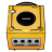 Gamecube orange icon