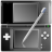 Nintendo DS with pen Black icon
