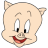 Porky no bow icon