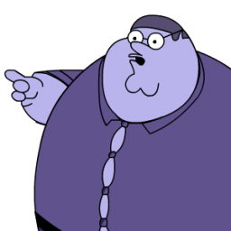 Peter Griffin Blueberry zoomed Icon