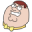 Peter Griffen Tux head Icon 32x32px