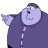 Peter Griffin Blueberry zoomed icon