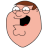 Peter Griffin Football head icon