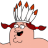 Peter Griffin Indian zoomed 2 icon