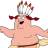 Peter Griffin Indian zoomed icon