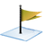 windows 7 flag yellow icon