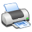 Hardware Printer Text icon