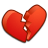Misc Heart broken icon