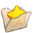 folder beige favourite icon