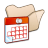 folder beige scheduled tasks icon