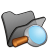 folder black explorer icon