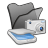 folder black scanners cameras icon