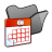 folder black scheduled tasks icon