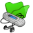 folder green mymusic icon