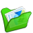 folder green mypictures icon