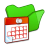 folder green scheduled tasks icon