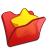 folder red favourite icon