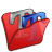folder red font2 icon