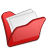 folder red mydocuments icon