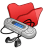 folder red mymusic icon