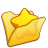 folder yellow favourite icon