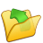 folder yellow parent icon