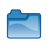 folder blue icon