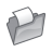 folder grey open icon