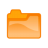 folder orange icon