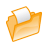 folder yellow open icon