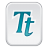 font true type icon