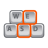 k hot keys icon