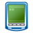 pda blue icon