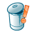 trashcan full icon