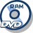 disc dvd ram icon