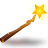 witch stick icon
